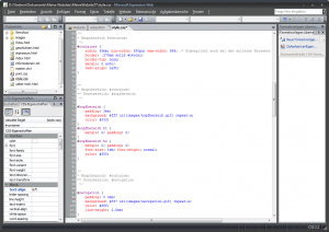 Expression Web 2: Code-Ansicht