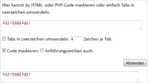 Code-Schnipsel schnell entschärfen